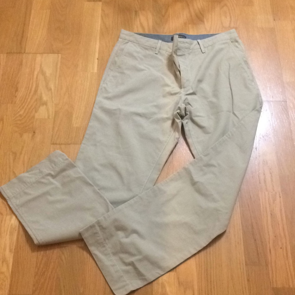 BR men's pinstriped khakis